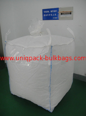 中国 PE はさみ金、大きい PP の容器袋が付いている化学粉の 4 パネル FIBC ジャンボ袋 サプライヤー