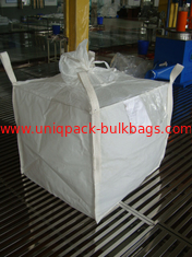 中国 1000kg U パネルのバッフルは化学粉のための大きい袋のジャンボ袋を小球形にします サプライヤー